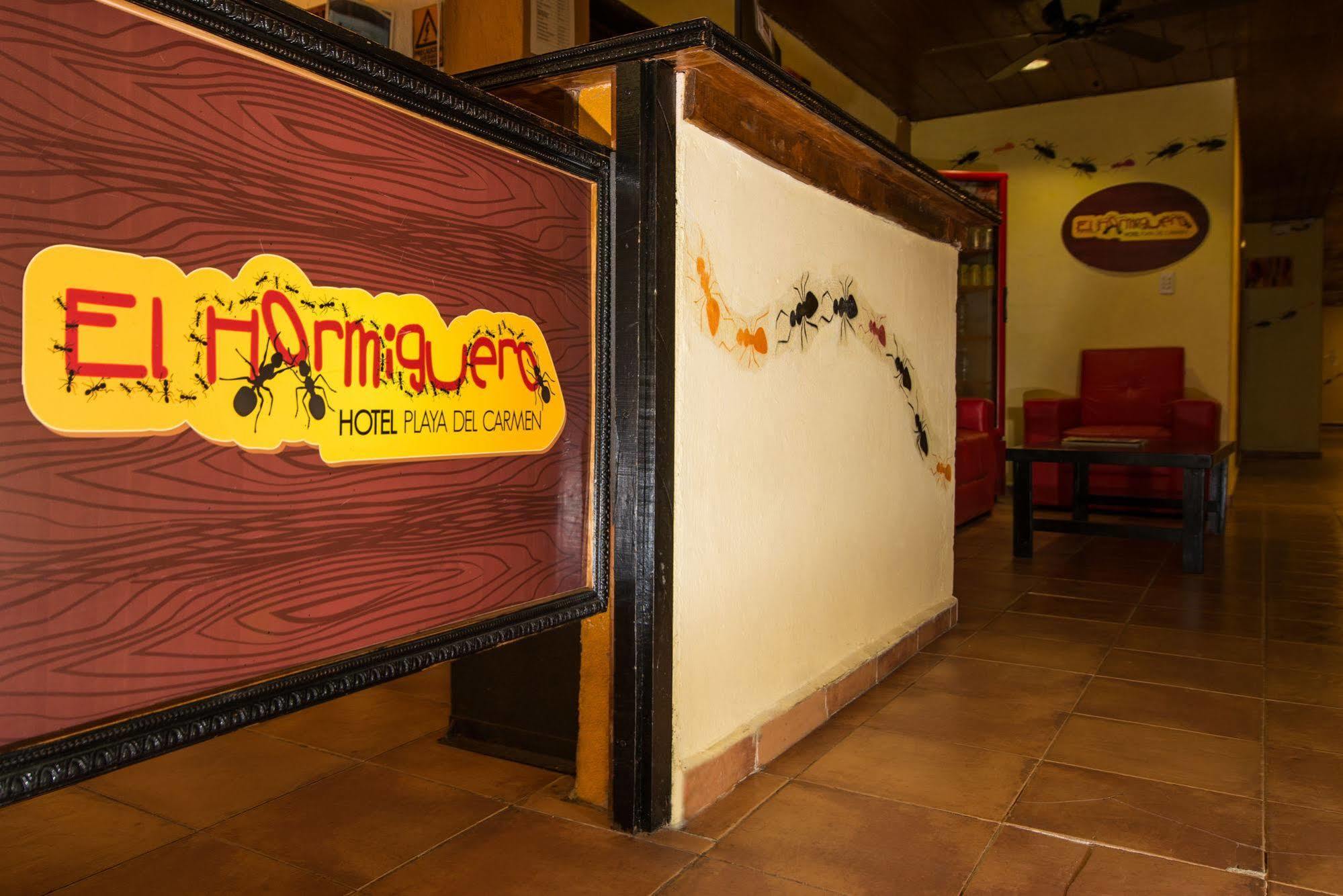 Hotel El Hormiguero Playa del Carmen Exteriör bild
